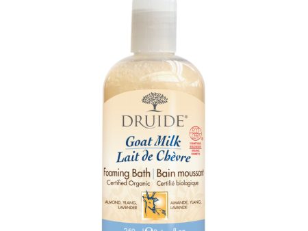 Bain moussant bio au lait de chèvre - Druide on Sale