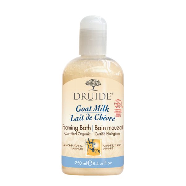 Bain moussant bio au lait de chèvre - Druide on Sale