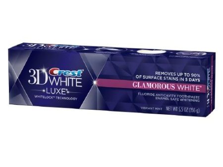 Crest 3D white, dentifrice au fluorure contre la carie - Crest For Discount